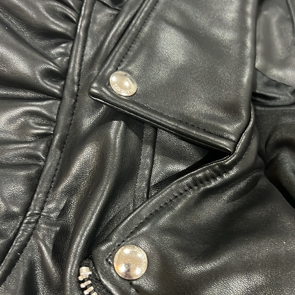 Blanknyc vest black leather size small & M brand new. Plz see photos - Picture 4 of 9